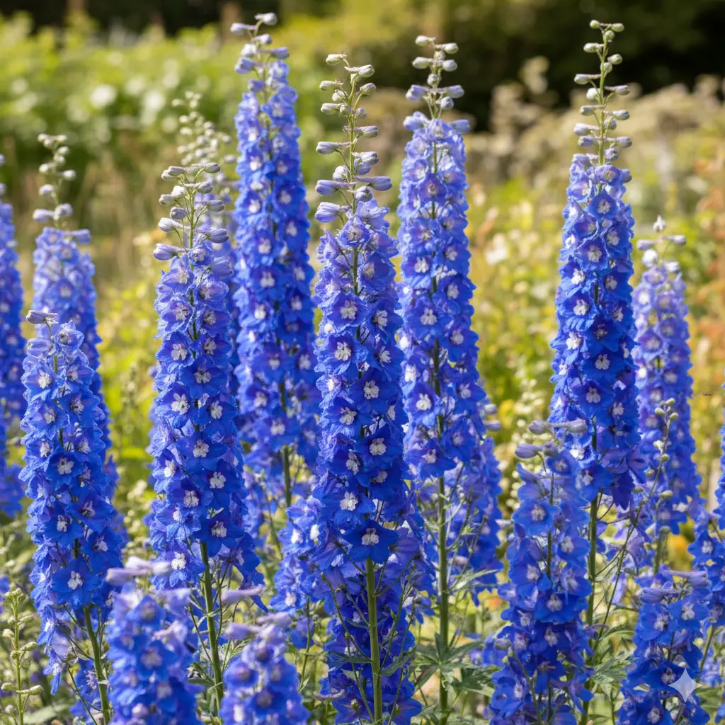 Delphinium plant photo